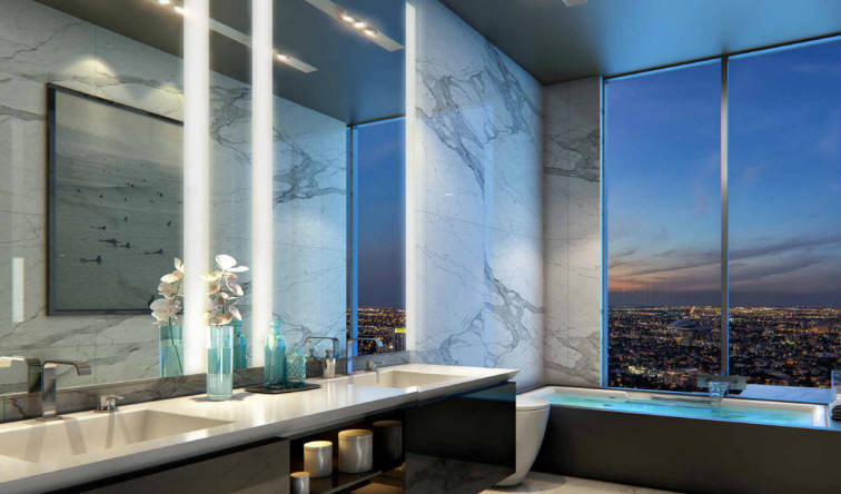 Echo Brickell Condo - Baths