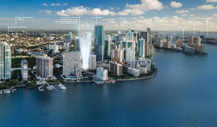 Echo Brickell Condo - Location